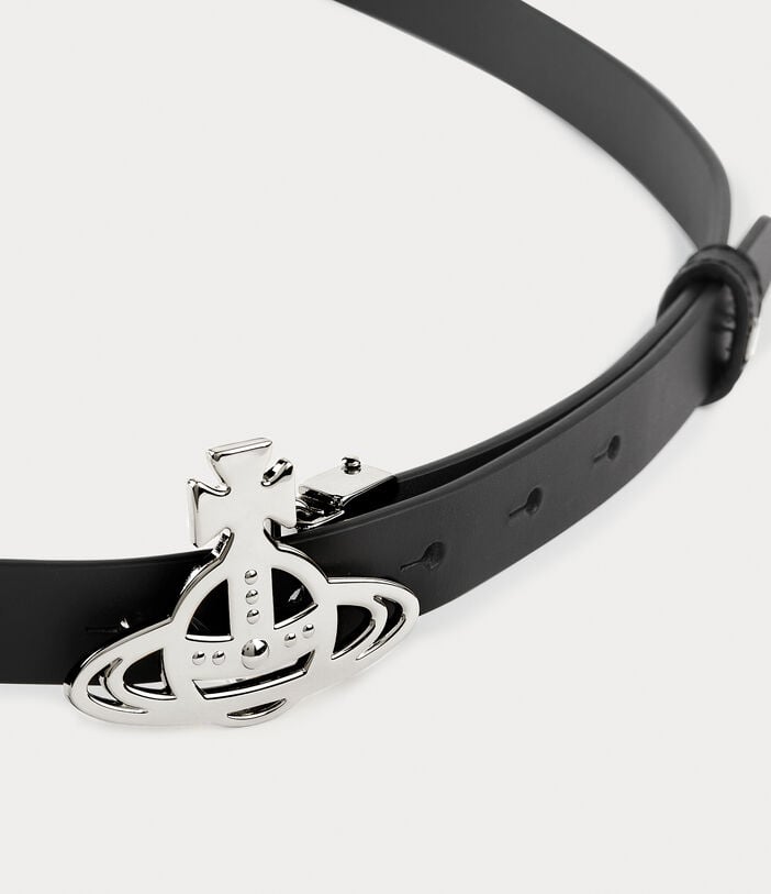 Vivienne Westwood SMALL LINE ORB BUCKLE BELT